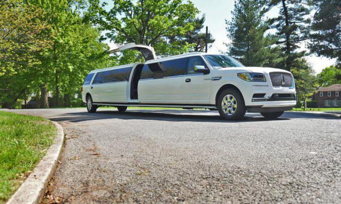 Lincoln Navigator White Jet Door